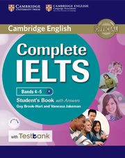 Complete IELTS Bands 4-5 Student's Book with Answers with CD-ROM with Testbank, Brook-Hart Guy, Jakeman Vanessa
