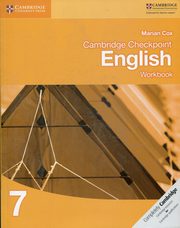 Cambridge Checkpoint English Workbook 7, Cox Marian