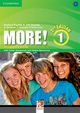 More! Level 1 Student's Book with Cyber Homework and Online Resources, Puchta Herbert, Stranks Jeff, Gerngross G., Holzmann C., Lewis-Jones P.